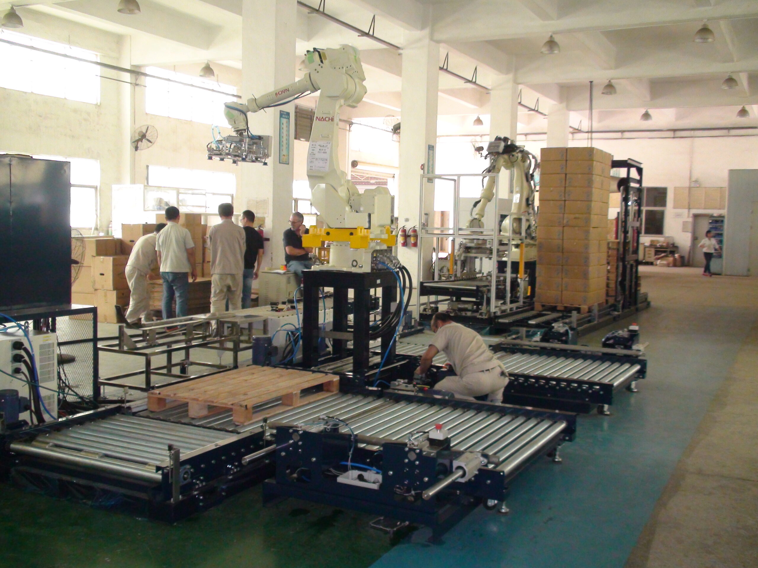 robot-automatic-carton-opening-and-palletizing