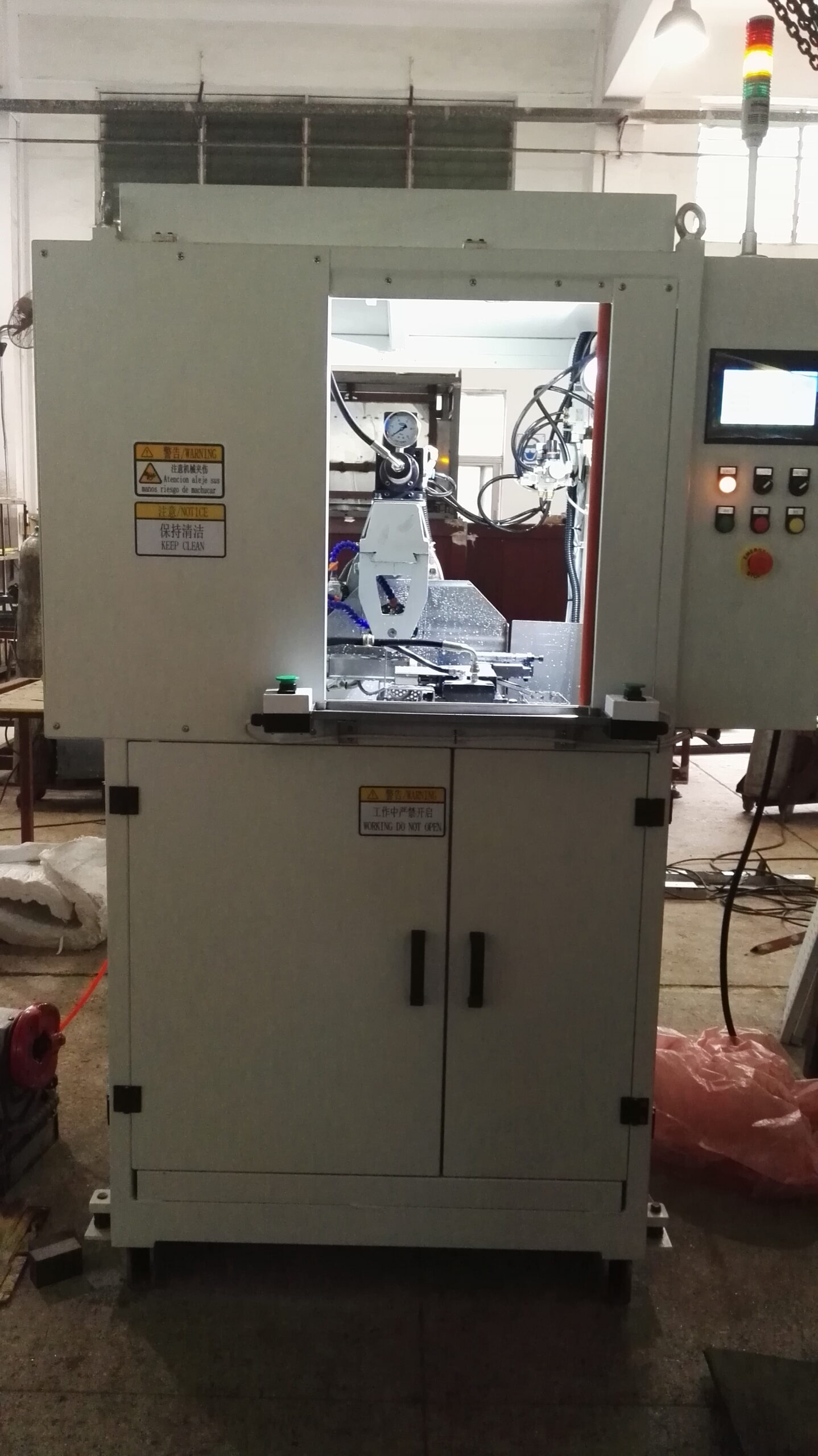 Steering Wheel Linkage Slotting Machine