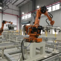 warehouse inbound outbound robot handling warehouse inbound outbound robot handling