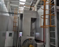 Electrostatic Coating Production Line Furnace Heating Chamber Natural Gas Heating