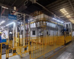 Electrostatic Coating Production Line Rear Loading And Unloading Stations