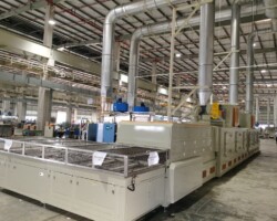 water-based coating line overall