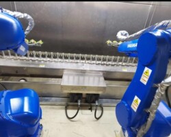 Water Based Coating Line Robot Automatic Coating